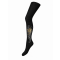 American Black Flower Gold Stocking