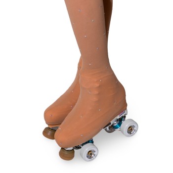 AMERICAN SOCK WITH SCATTERED STRASS