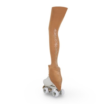 Holographic Goddess Heel Cover