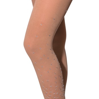 CALCETIN AMERICANO CON STRASS RÍGIDO COMPLETO