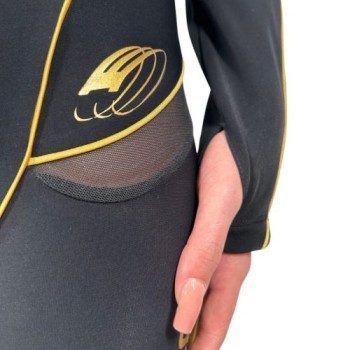 Traje térmico brillo gasolina