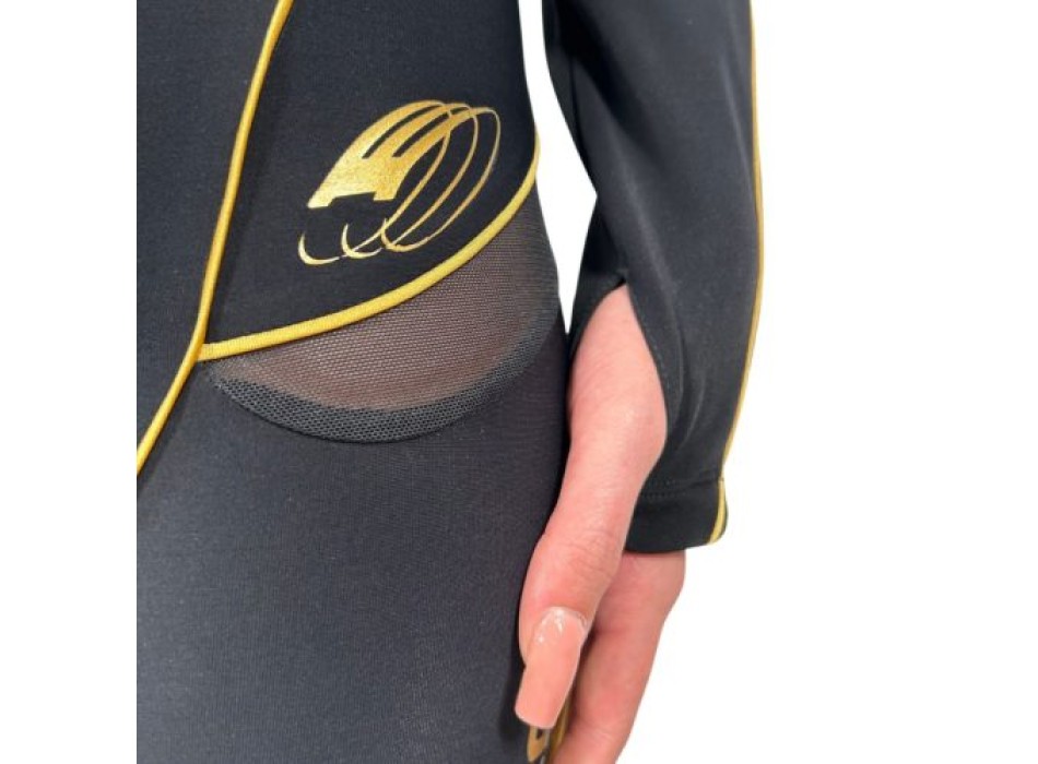 Traje térmico brillo gasolina