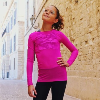 Jersey de tul microrejilla