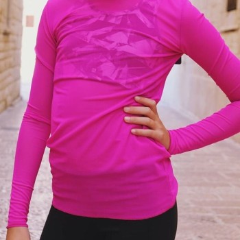 Jersey de tul microrejilla