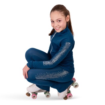 Traje térmico brillo gasolina