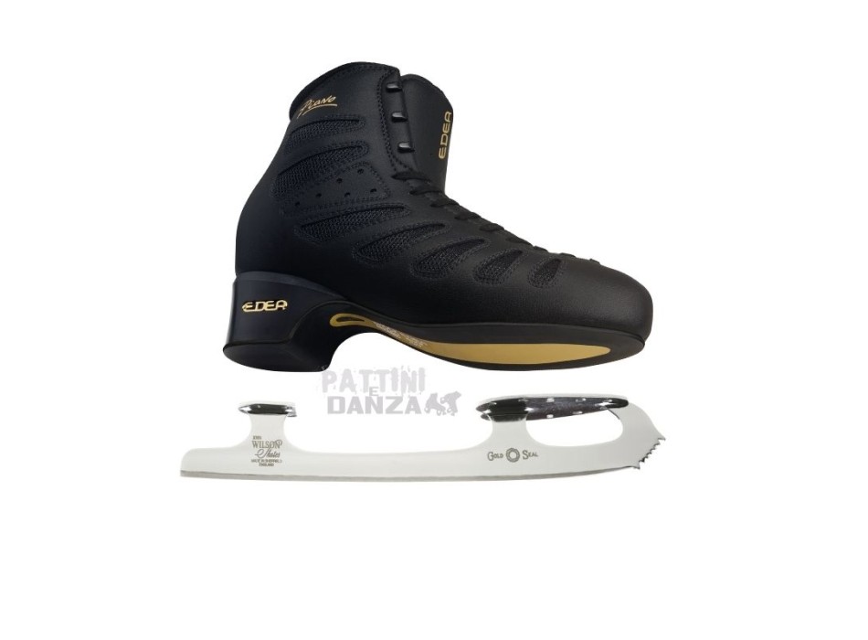 Noir piano + sceau doré