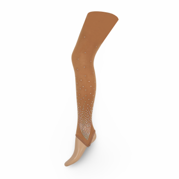 MEIA AMERICANA COM FULL STRASS STIFF