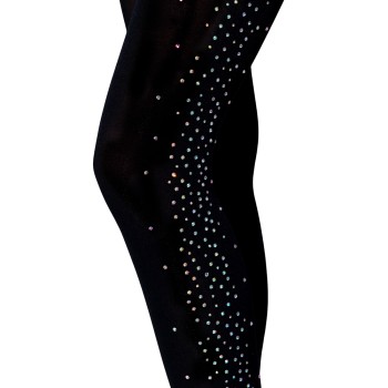 Estribo Diva Strass PRETO